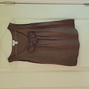 Medium Anne Taylor Loft mauve tank top